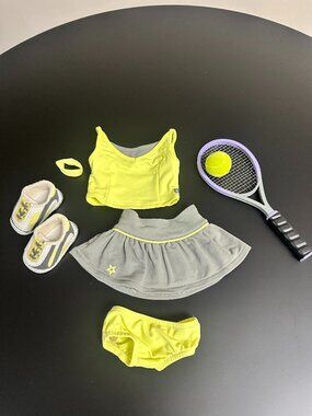 ✨ American Girl Doll – Truly Me Tennis Outfit & Accessories (Retired 2011) ✨